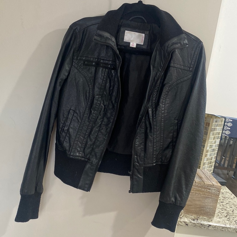 Leather jacket